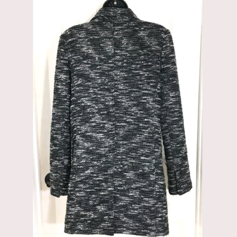 Free People Tweed Pea Coat Jacket Small - Picture 2 of 6